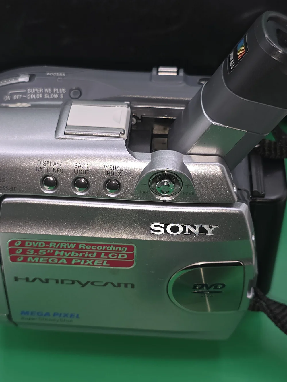 VTG Sony Handycam DCR DVD301 DVD Camcorder w/Bag